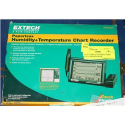 EXTECH RH520A HUMIDITY TEMP PAPERLESS RECORDER