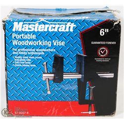 MASTERCRAFT PORTABLE WOOD WORKING 6" VISE.