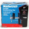 Image 1 : MASTERCRAFT PORTABLE WOOD WORKING 6" VISE.