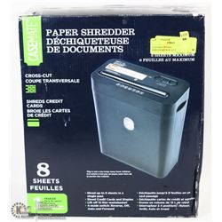 CASEMATE PAPER SHREDDER,CROSS-CUT