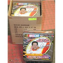 BOX OF 5 NASCAR BOARD GAMES