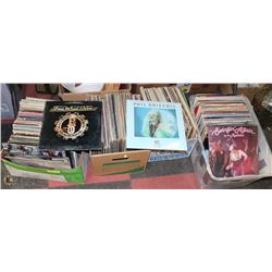 4 BOXES OF ASSORTED RECORDS