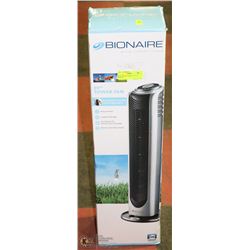BIONAIRE 30" TOWER FAN WITH REMOTE