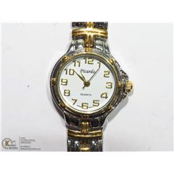 3) SILVER & GOLD TONE PICARDO WATCH.