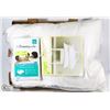 Image 1 : LAVISH HOME 100% COTTON FEATHER DOWN PILLOW