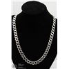 Image 1 : VERY HEAVY .925 STERLING SILVER MENS 22" CHAIN