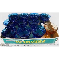 14) COLLECTION OF VINTAGE DESPRESSION GLASS