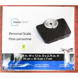MAINSTAYS PERSONAL SCALE. HOUSEHOLD