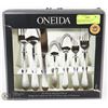 Image 1 : ONEIDA 45PC SERVICE FOR 8 PERSONS,TIBET DESIGN
