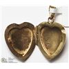 Image 2 : 28) 10KT GOLD LOCKET WITH DIAMOND