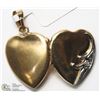 Image 3 : 28) 10KT GOLD LOCKET WITH DIAMOND