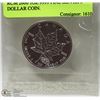 Image 1 : RCM 2000 1OZ 9999 FINE SILVER 5 DOLLAR COIN.