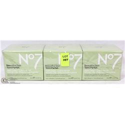 PACK OF THREE NO 7 NIGHT CREAM