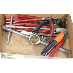 FLAT OF VINTAGE TOOLS