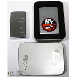 LOT OF 2 ZIPPO LIGHTERS.