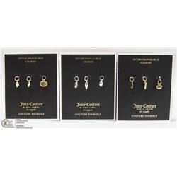 JUICY COUTURE BLACK LABEL INTERCHANGABLE CHARMS