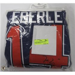 JORDON EBERLE OILERS JERSEY, SIGNED WITH COA