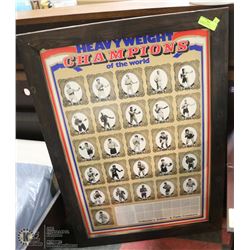 VINTAGE HEAVYWEIGHT CHAMPIONS OF THE WORLD