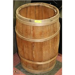WOODEN BARREL
