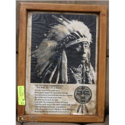 1998 "THE TEN INDIAN COMMANDMENTS" BY