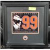 Image 1 : WAYNE GRETZKY FRAMED PICTURE HALL OF FAME WITH