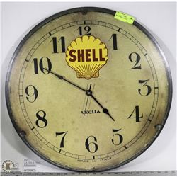 ROUND SHELL CLOCK 23"