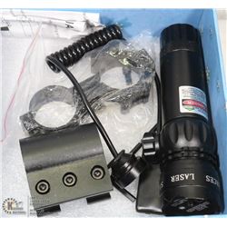 LAZER GUN SIGHT  HANDGUN/RIFLE WITH 2 MOUNTS