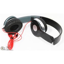 BEATS STYLE OVER EAR HEADPHONES   BLACK