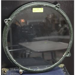 BIG VINTAGE SHIP PORT HOLE WINDOW  18"