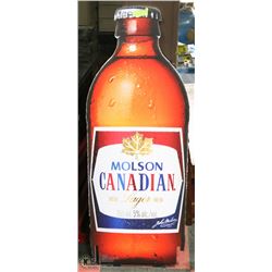 VINTAGE MOLSON CANADIAN STUBBY BEER ADVERTISING