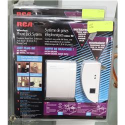 NEW RCA WIRELESS PHONE JACK SYSTEM