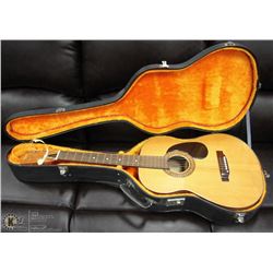 MARLIN S4 ACOUSTIC GUITAR WITH HARD CASE