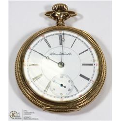 ILLINIOS 18 SIZE POCKET WATCH