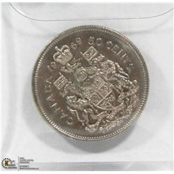 1969 CANADIAN 50 CENT PIECE