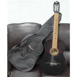 GILB ACOUSTIC GUITAR WITH CARRING CASE