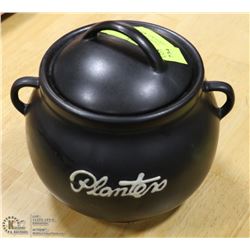 VINTAGE PLANTERS PEANUTS LIDDED POT WITH SEALED