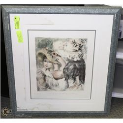 FRAMED POS HUMOUS MAJESTIGRAF EDITION REPRODUCED