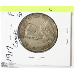 1917 - 50 CENT PIECE