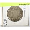 Image 1 : 1918 - 50 CENT PIECE