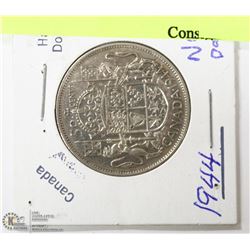 1944 - 50 CENT PIECE WITH NARROW DATE