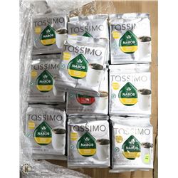10 BAGS OF TASSIMO NABOB BREAKFAST/COLUMBIAN