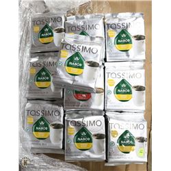 10 BAGS OF TASSIMO NABOB BREAKFAST/COLUMBIAN