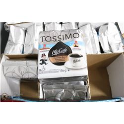 10 BAGS OF TASSIMO MCCAFE PREMIUM ROAST COFFEE