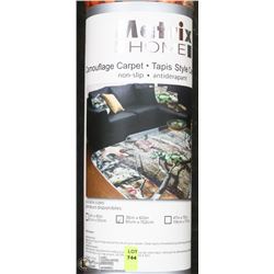 NEW 36"X60" CAMOUFLAGE CARPET AS THEY COME