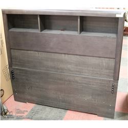 DOUBLE SIZE BOOK SHELF HEADBOARD.