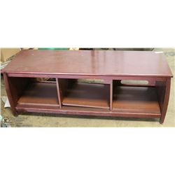 WOOD TONE TV STAND