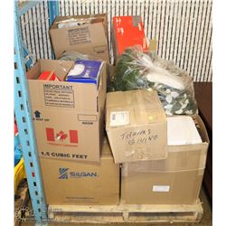 PALLET OF CHRISTMAS ITEMS