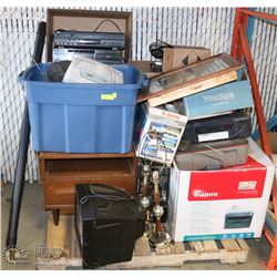 PALLET OF ASSORTED ESTATE HOUSEWARES INCL