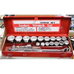 NEW 21PC LARGE SOCKET SET