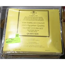 QUEEN SIZE DUVET COVER 1500 THREAD COUNT